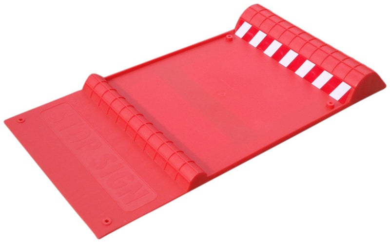 ماكسا 37359 بارك رايت حصيرة وقوف السيارات 21" × 11" × 2" ، أحمر